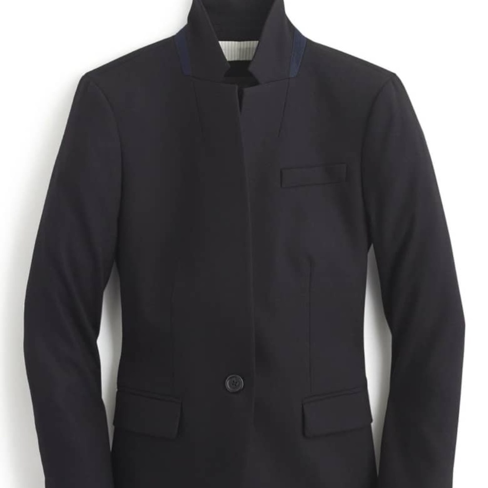 J.Crew regent blazer navy wool Size 0